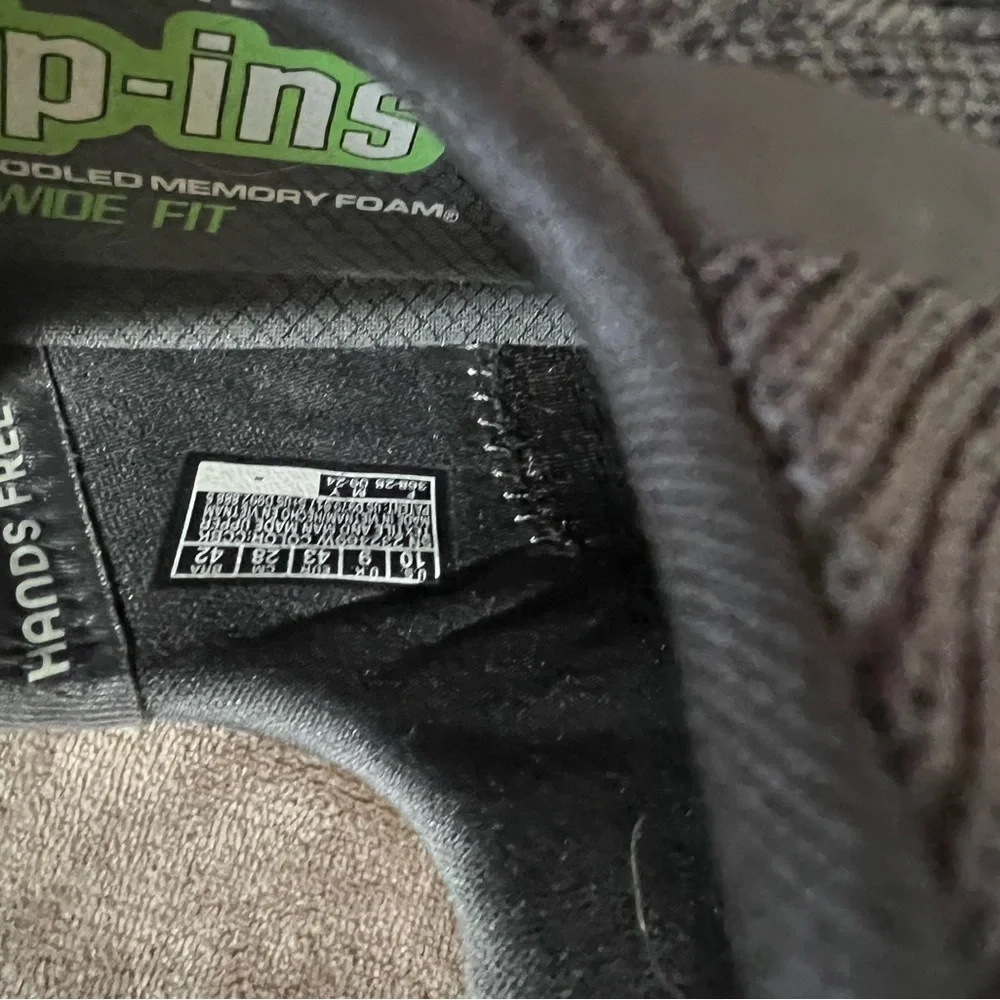 Skechers Men's Dark Gray Athletic Sneakers - Picture 3 of 6